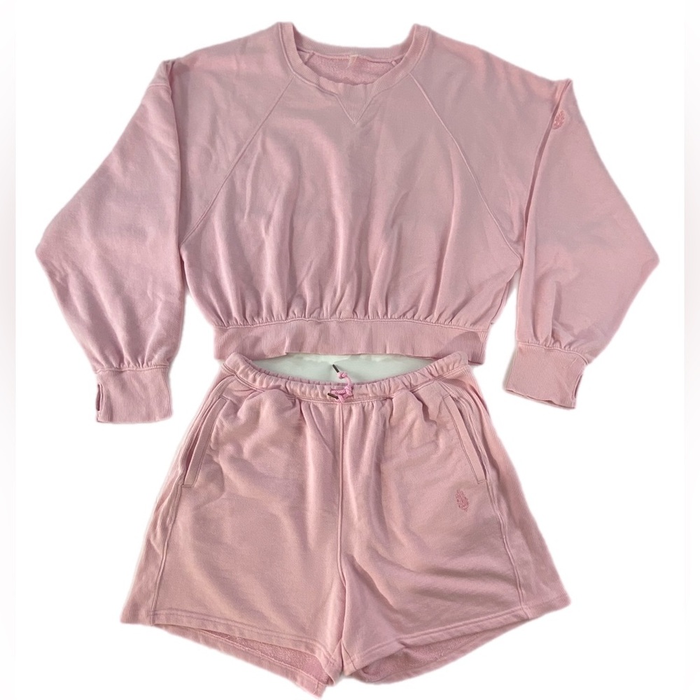 Free People Movement Run It Back Set Size XL Prism Pink EUC - Picture 10 of 14